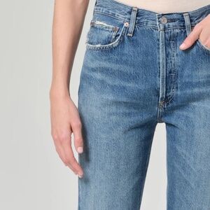 AGOLDE Riley High Rise Straight Jeans Size 26